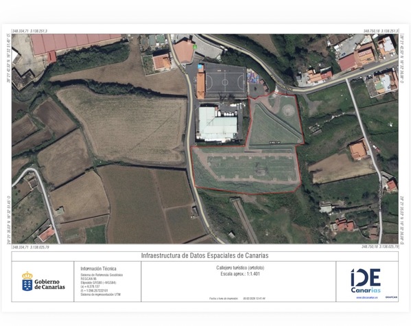 Pulmón verde recinto ferial Benijos